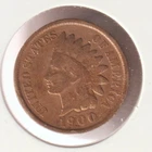 US Rare Old West 1900 Indian Head Penny Coin American Collection Shield Cent USA