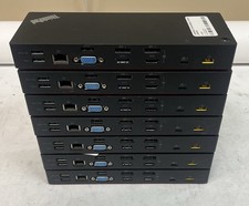 LOT OF 7 Lenovo ThinkPad Thunderbolt 3 Dock 03X7133 DBB9003L1 40AC