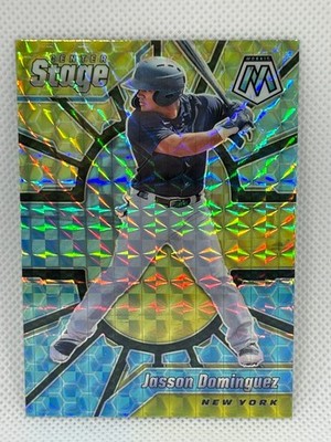 Jasson Dominguez 2021 Mosaic Center Stage RC #CS3 SSP Yankees