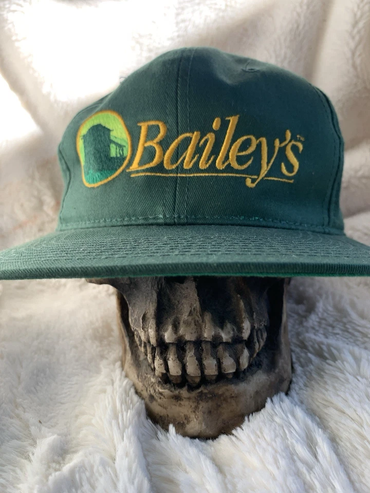 Vintage Baileys Bordado Años 90 Camionero Verde SnapBack Retro YoungAn Único Foto 2 de 4