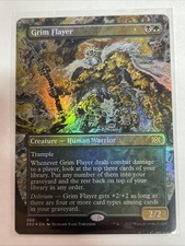 Grim Flayer (Borderless) Double Masters 2022 Foil #380 Rare