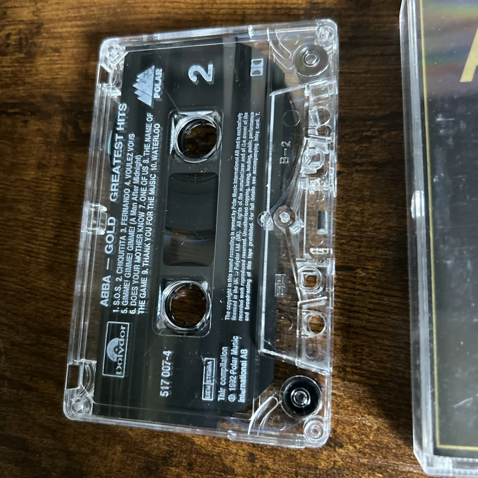 ABBA – Gold (Greatest Hits) - Cassette Tape Tested Excellent Condition - Image 2 of 4