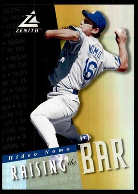 1998 Zenith Raising The Bar Hideo Nomo #9