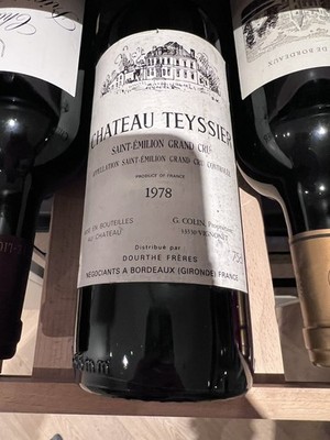 Château Teyssier 1978 Saint-Émilion Grand Cru Bordeaux, Top Füllstand