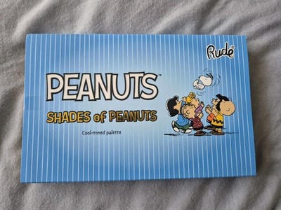Peanuts / Shades Of Peanuts / Cool Toned Eyeshadow Palette / Rude Cosmetics Neu!