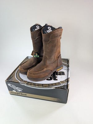 Georgia Boot Athens SuperLyte Alloy Toe Waterproof Wellington Pull