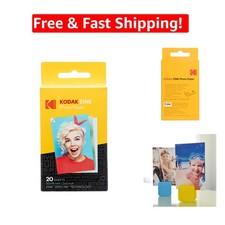 ZINK 2x3 Photo Paper - 20 Sheets of Smudge Proof Sticky Perfection