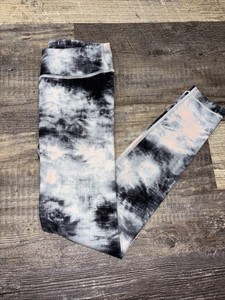 Athleta Girl Printed Chit Chat Tight Leggings Size Medium 8-10