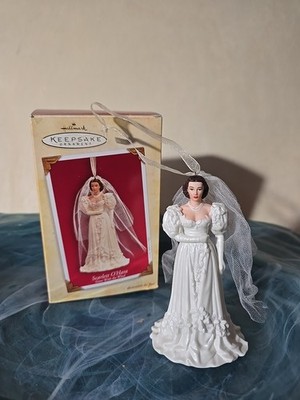 Hallmark Keepsake Scarlett O'Hara Wedding Dress 2004 Gone with the Wind
