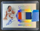 2024-25 Panini Flawless Jalen Brunson Horizontal Patch Auto #13/25 Knicks