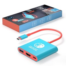 BIYTC Switch Dock for Nintendo Switch 1 2 Portable Tv Docking Station Switc...