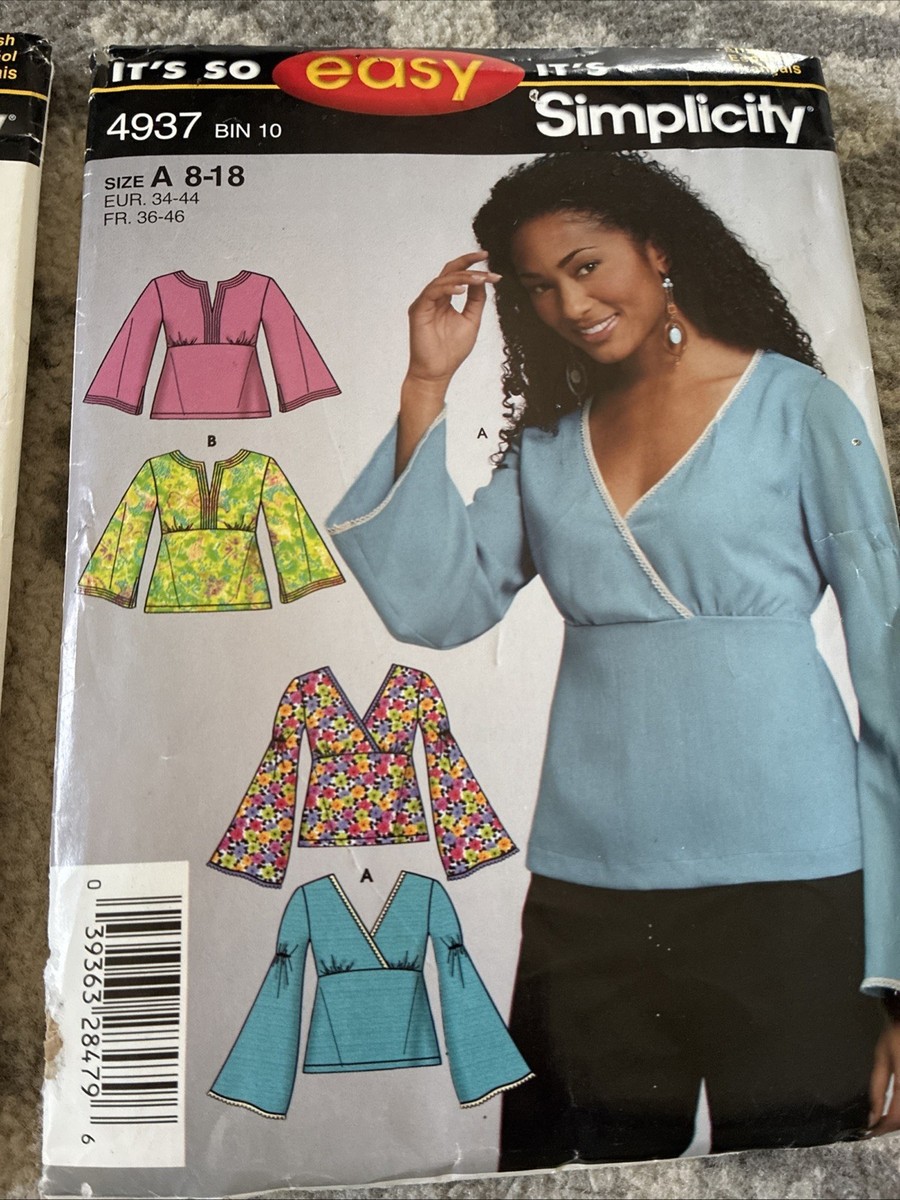 90’s Special Printed Cut Sew Vintage 90s Sewing Pattern Lot Of 4 Uncut | eBay