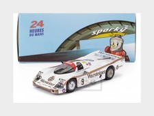 1:64 SPARK Porsche 956 2.6L Twin Turbo #9 Le Mans 1984 Brun Leopold Bayern Y321
