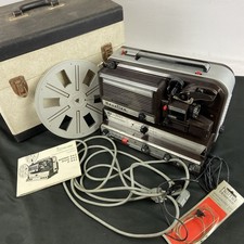 DUOVOX 942 Super 8 Filmprojektor Heurtier Bedinungsanleitung + Kiste