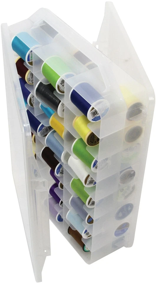 Creative Options Thread Organizer 10.13"X3.25"X14.25" Clear - Image 3 of 4