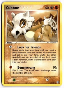 Cubone 51/109 EX Team Rocket Returns