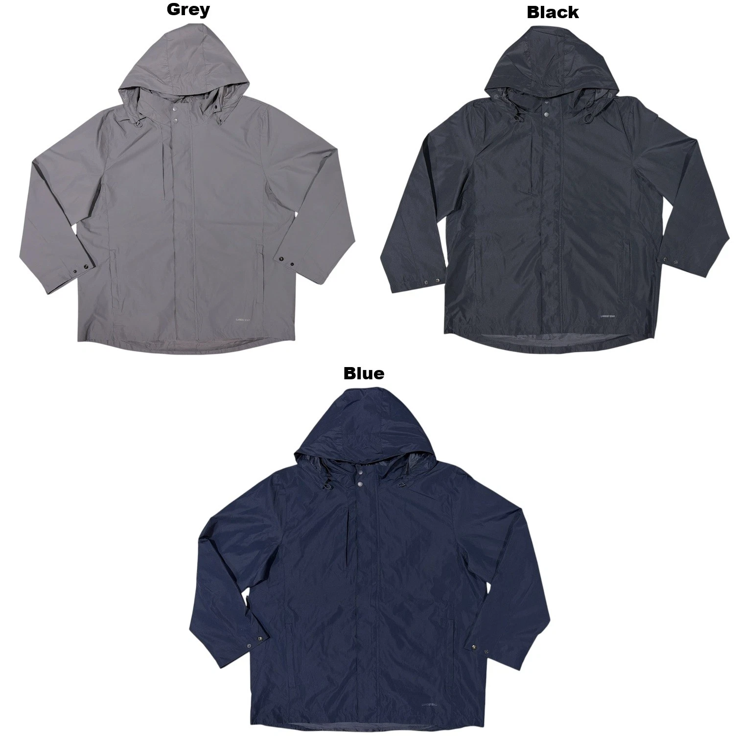 Lands' End Men's Lightweight Breathable Regular Fit Rain Jacket
Opens in a new window or tab