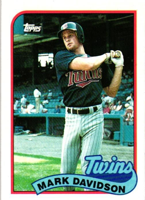 1989 Topps #451 Mark Davidson