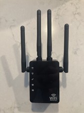 WiFi Repeater, 1200Mbps 2.4GHz/5GHz Dual Band Anti-Interference WiFi Extender