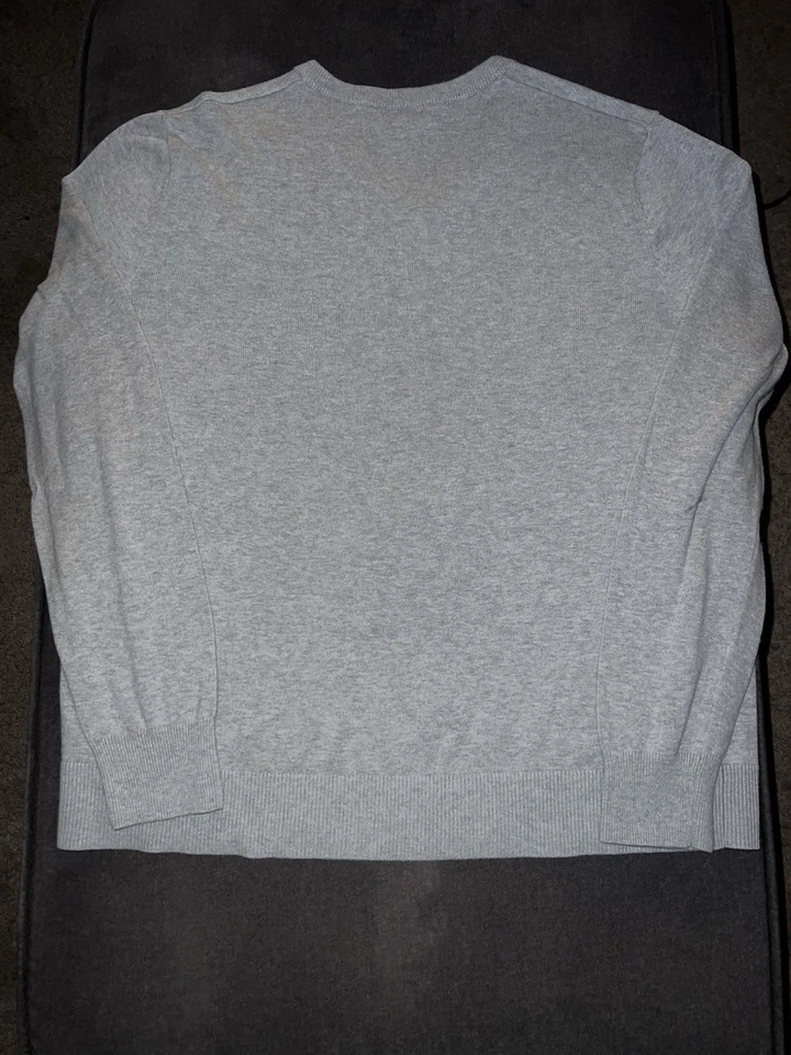 Серый Merona v-образным вырезом свитер #preppy #зимний #свитер #dressy #target - Изображение 4 из 4