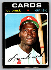 Top 10 Lou Brock Baseball Cards 23