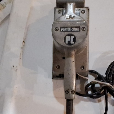 #ad PORTER CABLE 505 Corded Electric Palm Finishing Sander Silver $23.99