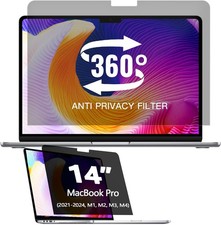 360  Privacy Screen Protector MacBook Pro 14 Inch 2021-2024, M1-M4 Pro, Max 