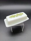 Vintage 72-B Pyrex Crazy Daisy Spring Blossom Butter Dish
