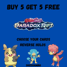 Pokemon Paradox Rift /182 - Reverse Holos -  Choose Your Cards