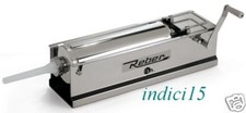 Insaccatrice Professional INOX  2 velocità kg8 Reber ®