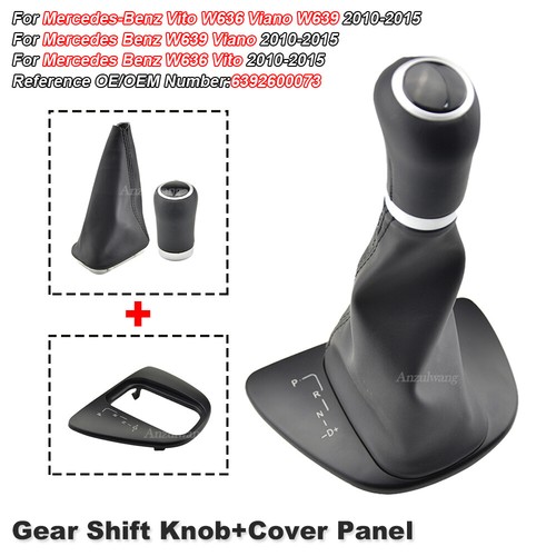 Automatic Gear Box Shift Cover Gear Lever Baffle for Mercedes Benz Vanio W639 - Picture 20 of 22