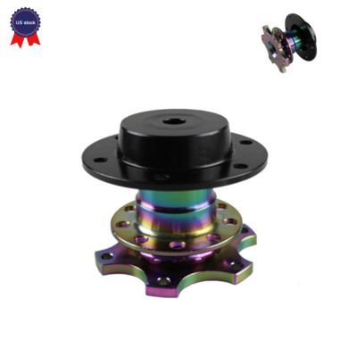 Universal Car Steering Wheel Quick Release HUB Racing Adapter Snap Off Boss Kit