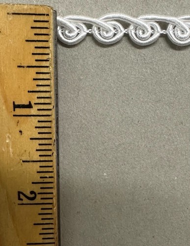 3/8" Looped Braid Gimp Sewing Trim - 12 Continuous Yards! - Picture 5 of 25