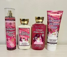 Bath & Body Works Twisted  Pepper Mint BUNDLE