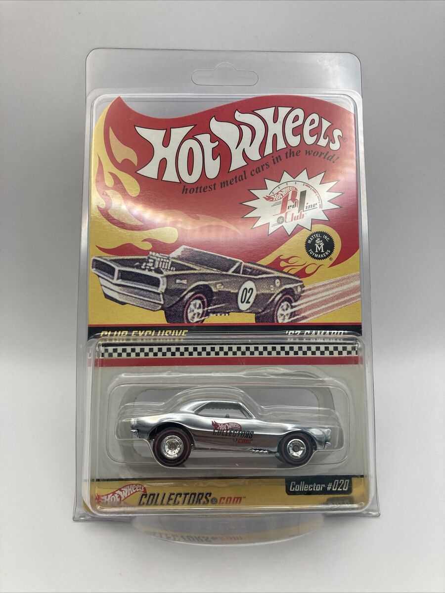 Hot Wheels 2002 RLC Redline Club Exclusive '67 Camaro Black Hot Wheels 2002 RLC Redline Club Exclusive '67 Camaro Black