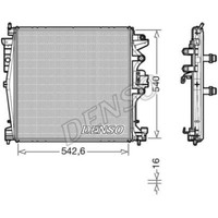 Denso KüHler WasserküHler MotorküHler FüR Alfa Romeo Stelvio 949_ Giulia 952_