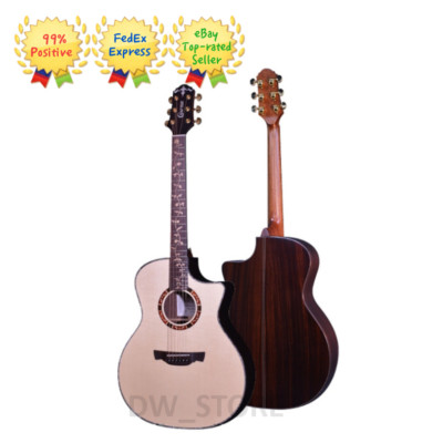 Crafter KGAE-27 SR Premium SRP G-27ce Grand Auditorium (GA) Acoustic Guitar