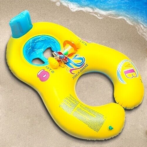 Anillo inflable para coche bebé niño pequeño piscina asiento flotante barco niños juguete agua WT - Imagen 2 de 5