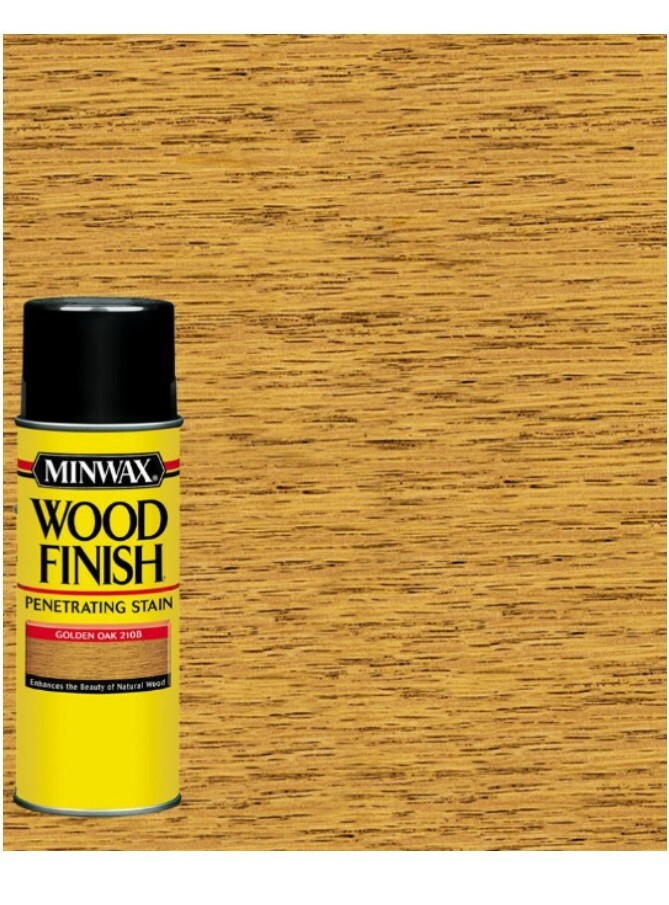 Minwax Wood Finish Aerosol Stain Spray Golden Oak 210B 11.5