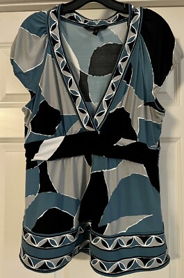 BCBGMAXAZRIA Boho Revival Vintage Y2K Old Money Quiet Luxury Banded Waist Size L