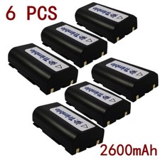 NEW 6pcs 2600mAh 7.4V Battery Compatible Trimble 54344 GPS Battery 5700 5800