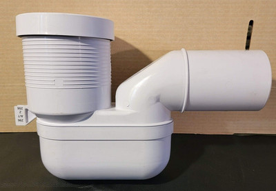 Duravit  Vario Connecting Bend for Vertical Outlet special waste? McAlpine--READ