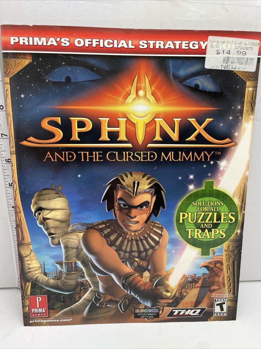 Sphinx And The Cursed Mummy Prima Official Strategy Guide Playstation GC  Xbox - Main Image