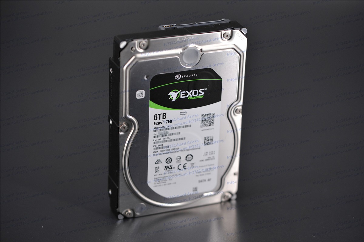 Seagate Exos 7E8 6TB SATA HDD 3.5インチ Seagate Exos 7E8 Enterprise NAS 6TB 7200RPM 256MB Cache 3.5
