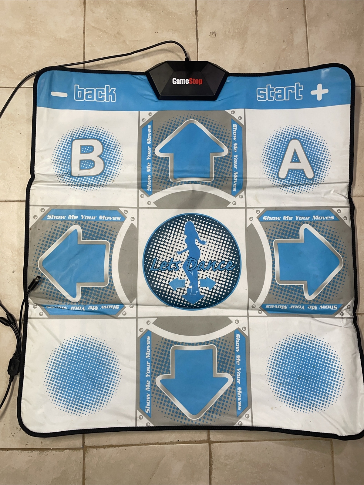 GameStop Nintendo WII/Gamecube Dance Revolution/DDR Mat/Pad Playstation
