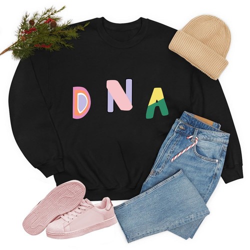 BTS DNA-Inspired Cotton Shirt-Taehyung's Signature Style Sweatshirt, Grey/Cotton - 第 3/14 張圖片