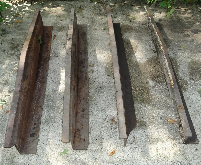 4 antiguos mausoleo de casa de piedra dintel puerta ventana dórica arquitectónica hierro fundido  Foto 3 de 4