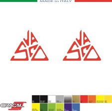 2 ADESIVI VASCO ROSSI mm.50x40 STICKER AUFKLEBER PEGATINA ITALIA BAND ROCK