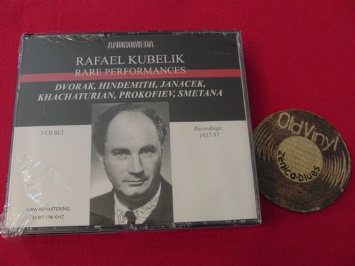 2 CD BOX Rafael Kubelik Rare Performances Dvorak Hindemith Janacek 2008