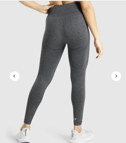 Gymshark Vital Seamless 2.0 Leggings Charcoal Marl Size XSmall | eBay